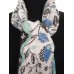Turquoise Flowers Jacquard Turquoise Flowers Jacquard